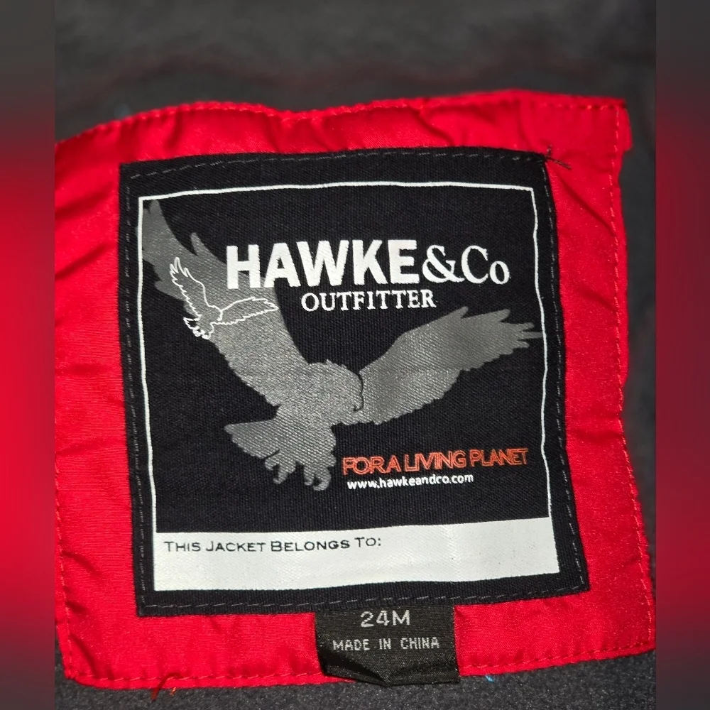 Howke & co puffer jacket. Full zipper